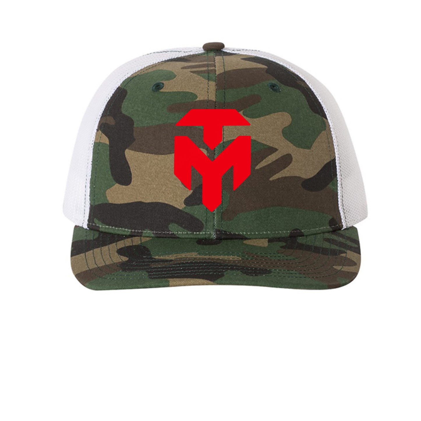 Army Camo/ White - FRONT