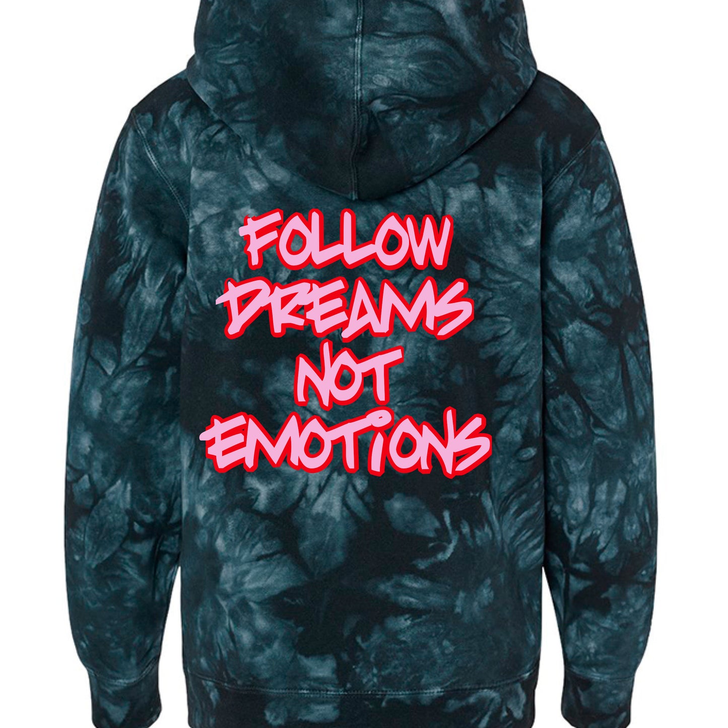 Tie Dye Black - BACK