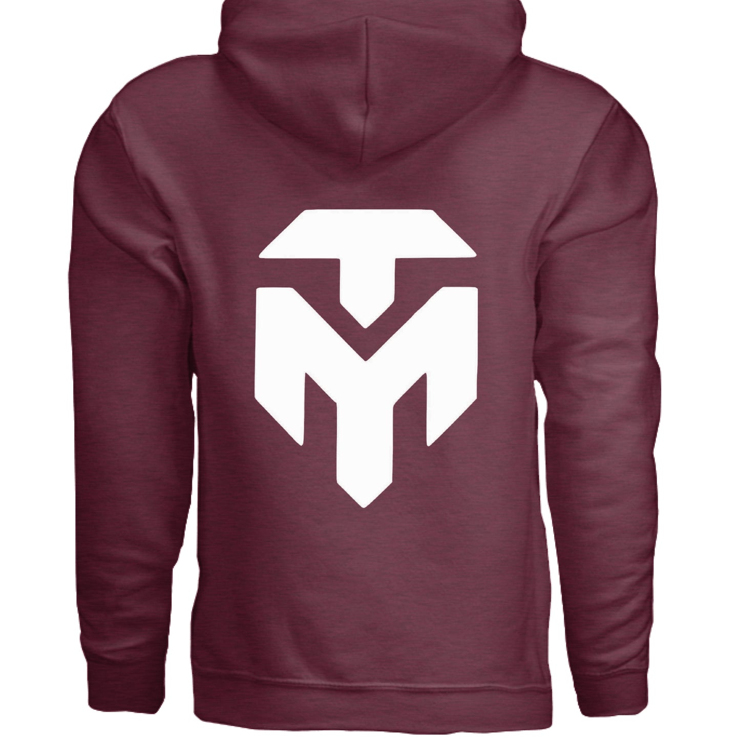 Heather Sport Dark Maroon - BACK