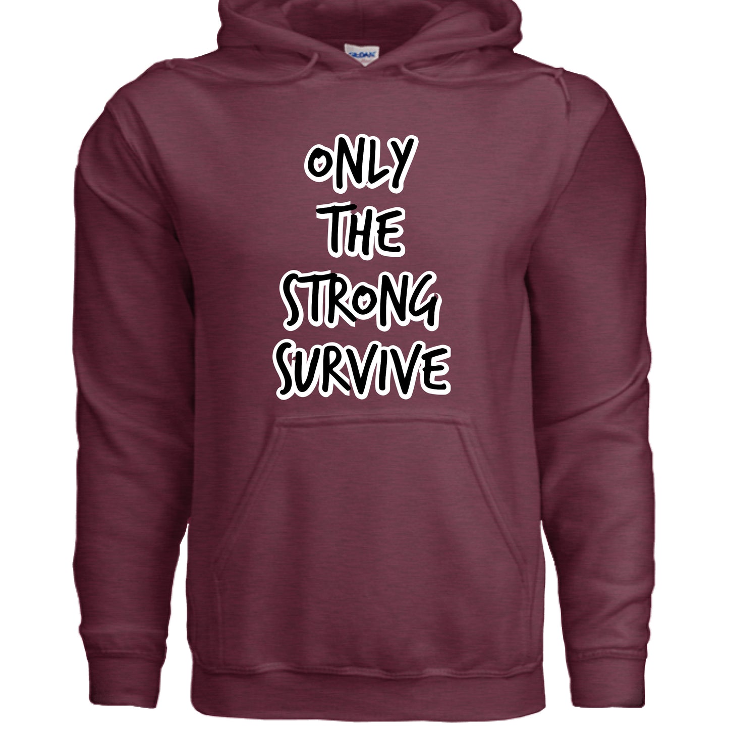 Heather Sport Dark Maroon - FRONT