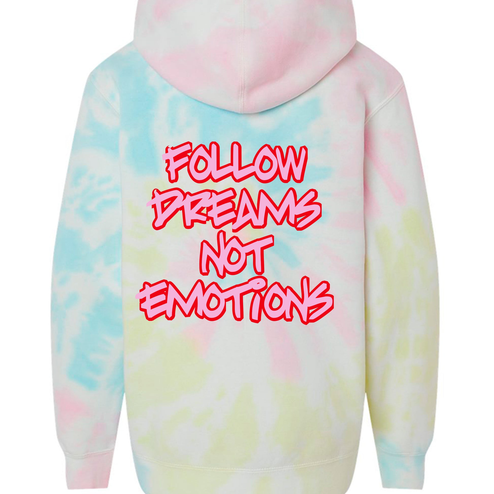 Tie Dye Sunset Swirl - BACK