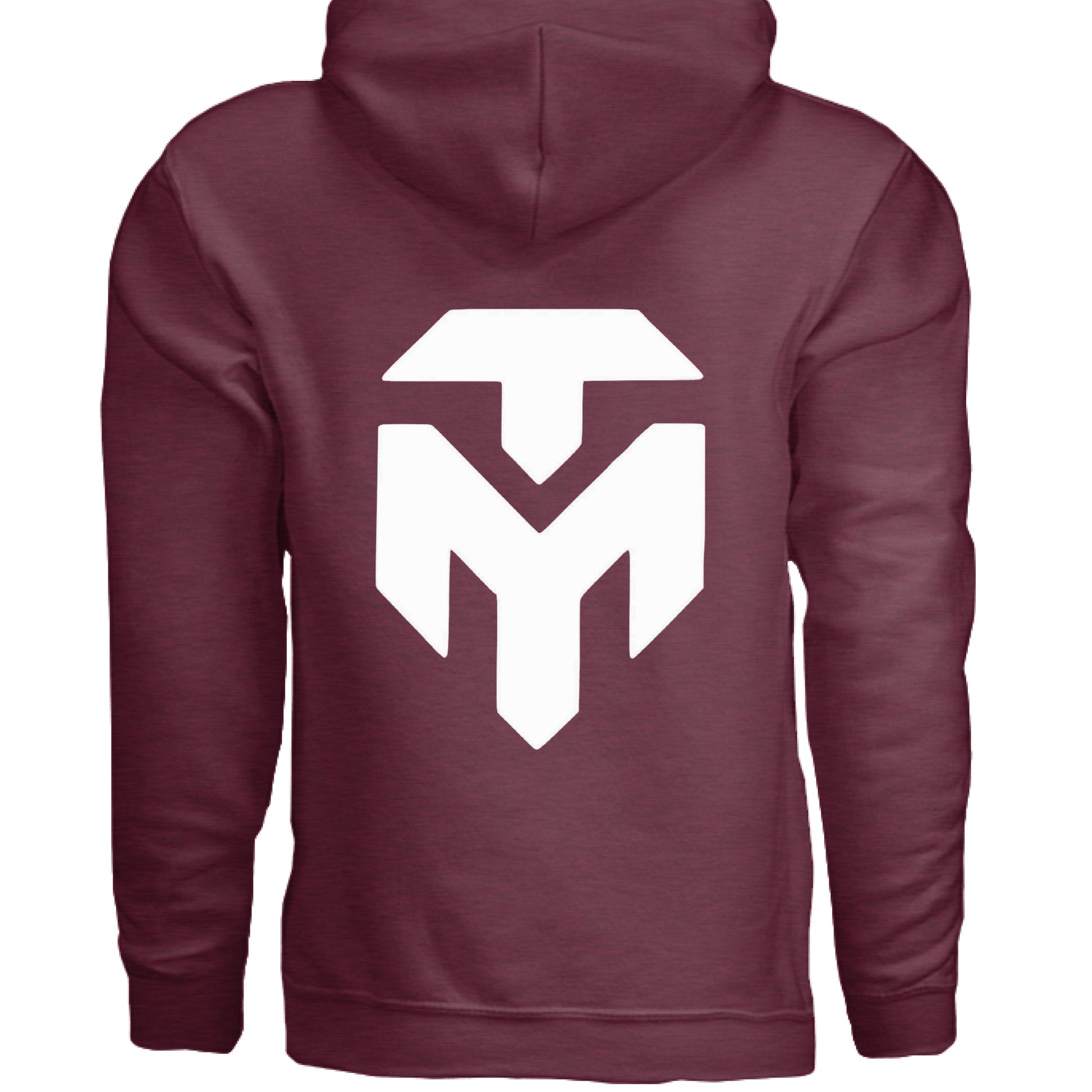 Heather Sport Dark Maroon - BACK